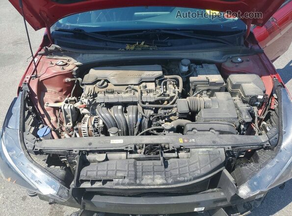 KMHLS4AG9PU441991 2023 HYUNDAI ELANTRA Red Вид задньої частини салону