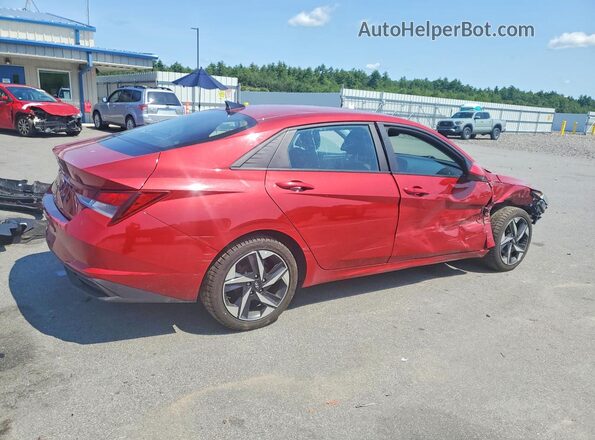KMHLS4AG9PU441991 2023 HYUNDAI ELANTRA Red Задня права чверть
