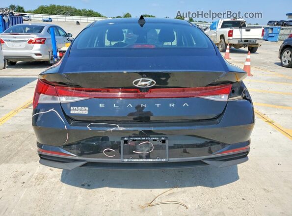 KMHLS4AGXPU404920 2023 HYUNDAI ELANTRA Black Հետևի տեսք