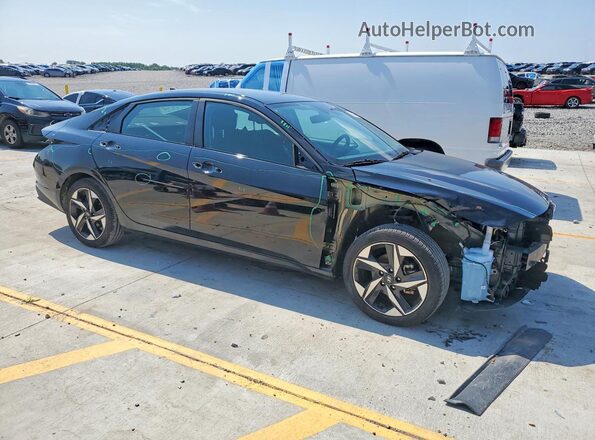 KMHLS4AGXPU404920 2023 HYUNDAI ELANTRA Black Առջևի աջ