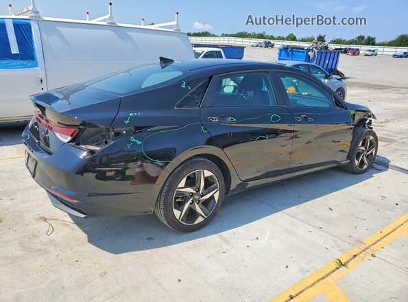 KMHLS4AGXPU404920 2023 HYUNDAI ELANTRA Black Հետևի աջ