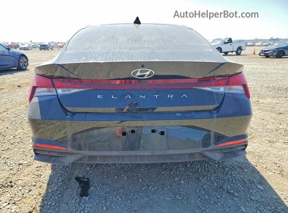 KMHLS4AGXPU464969 2023 HYUNDAI ELANTRA Black Widok z tyłu