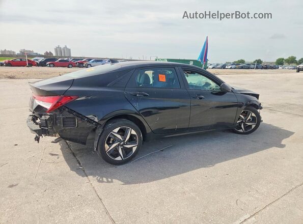 KMHLS4AGXPU515659 2023 HYUNDAI ELANTRA Black Задня права чверть