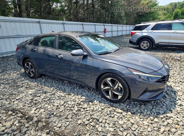 KMHLS4AGXPU568765 2023 HYUNDAI ELANTRA Gray წინა მარჯვენა