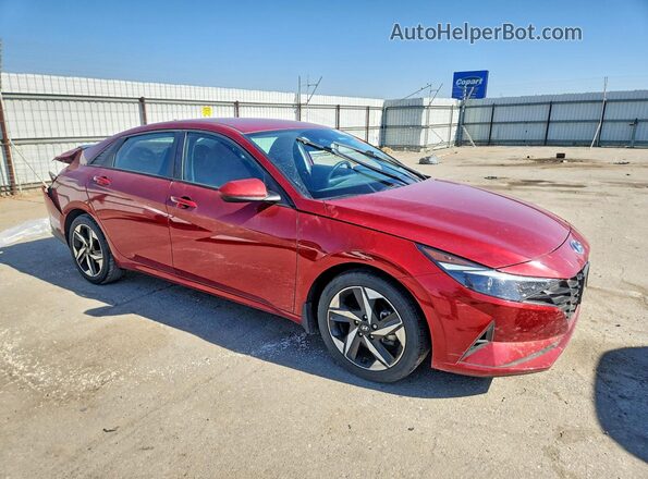 KMHLS4AGXPU577952 2023 HYUNDAI ELANTRA Red Առջևի աջ