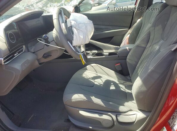 KMHLS4DG0RU837032 2024 HYUNDAI ELANTRA Red Front interior view