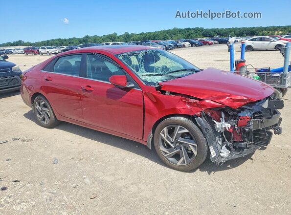 KMHLS4DG0RU837032 2024 HYUNDAI ELANTRA Red Front right