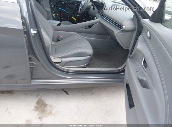 KMHLS4DG0SU004479 2025 HYUNDAI ELANTRA Серый Вид салона спереди