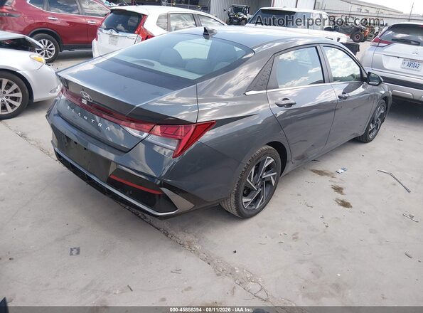 KMHLS4DG0SU004479 2025 HYUNDAI ELANTRA Серый Задняя правая четверть