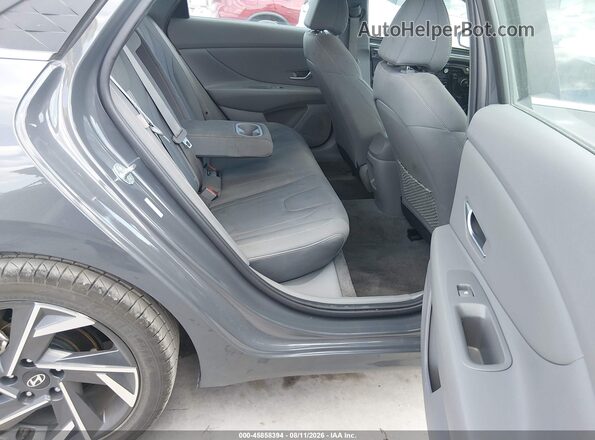 KMHLS4DG0SU004479 2025 HYUNDAI ELANTRA Серый Вид наклейки с VIN-кодом