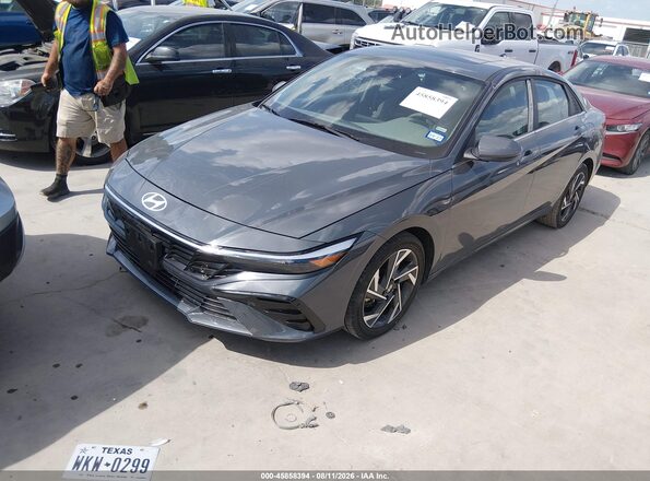 KMHLS4DG0SU004479 2025 HYUNDAI ELANTRA Серый Передняя левая четверть