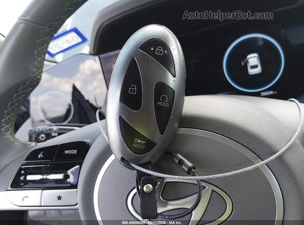 KMHLS4DG0SU004479 2025 HYUNDAI ELANTRA Серый Вид панели приборов
