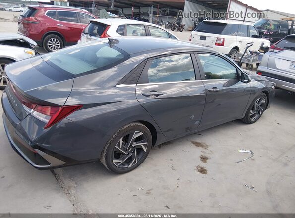KMHLS4DG0SU004479 2025 HYUNDAI ELANTRA Серый Панорамный вид салона 360°