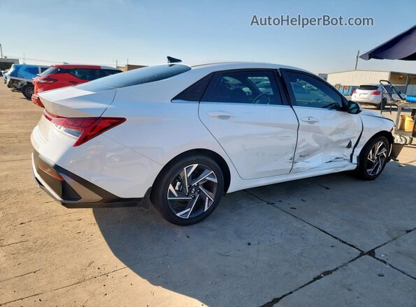 KMHLS4DG0SU015305 2025 HYUNDAI ELANTRA Белый Задняя правая четверть