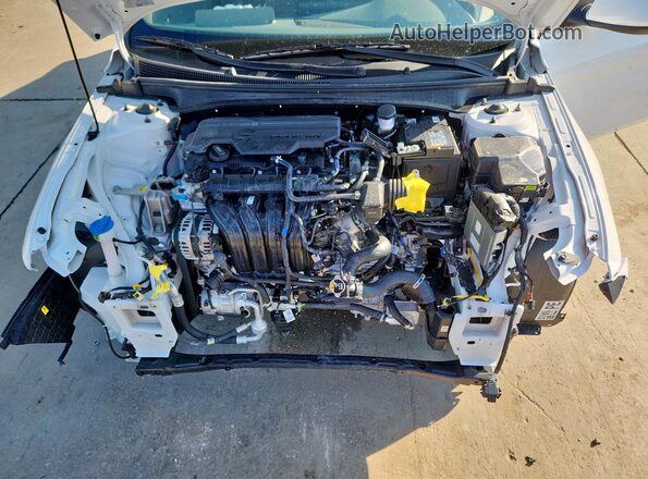 KMHLS4DG0SU015305 2025 HYUNDAI ELANTRA Белый Вид задней части салона