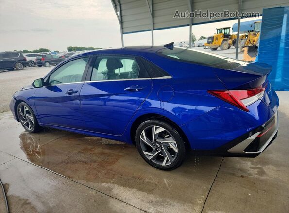 KMHLS4DG0SU920434 2025 HYUNDAI ELANTRA Blue Задня ліва чверть