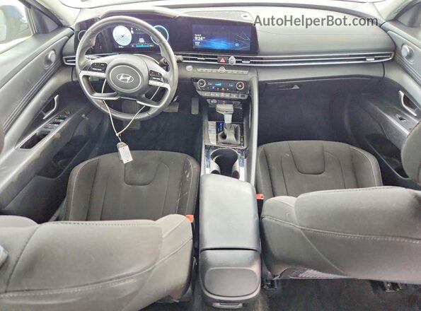 KMHLS4DG0SU920434 2025 HYUNDAI ELANTRA Blue Вид панелі приладів