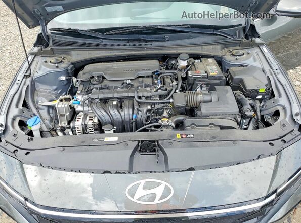 KMHLS4DG0SU937413 2025 HYUNDAI ELANTRA Gray Rear interior view
