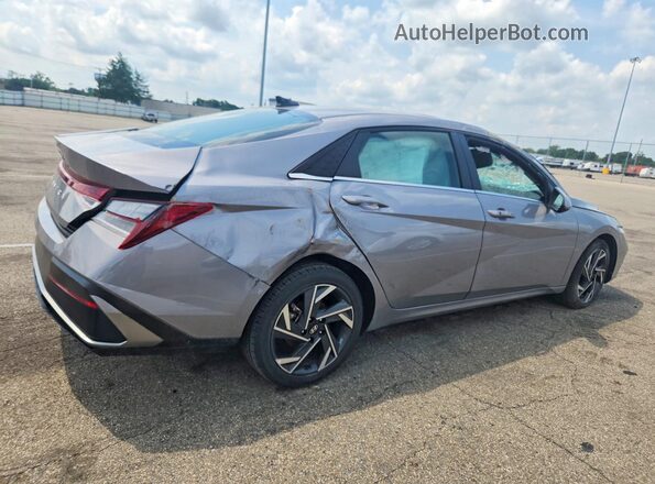 KMHLS4DG0SU950582 2025 HYUNDAI ELANTRA Silver Tył prawy