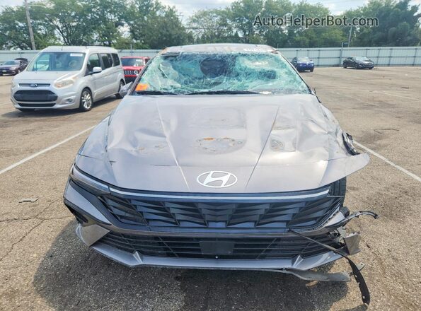 KMHLS4DG0SU950582 2025 HYUNDAI ELANTRA Silver Widok z przodu