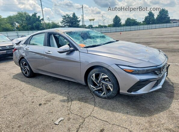 KMHLS4DG0SU950582 2025 HYUNDAI ELANTRA Silver Przód prawy