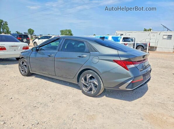 KMHLS4DG0SU952056 2025 HYUNDAI ELANTRA Gray Trasero izquierdo