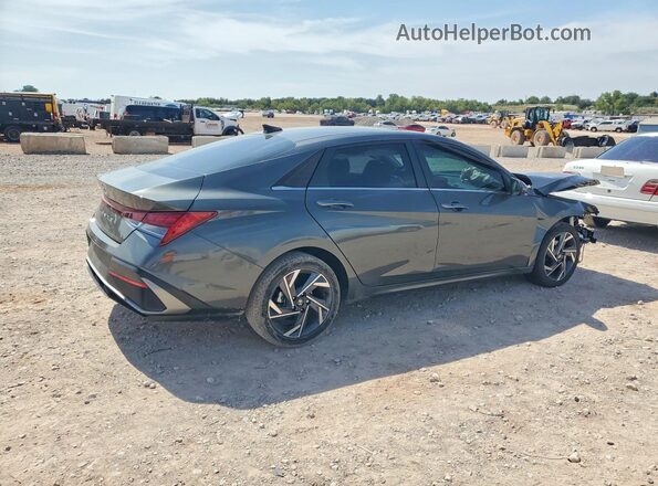 KMHLS4DG0SU952056 2025 HYUNDAI ELANTRA Gray Trasero derecho