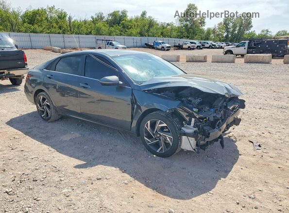 KMHLS4DG0SU952056 2025 HYUNDAI ELANTRA Gray Delantero derecho