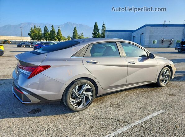 KMHLS4DG1RU745685 2024 HYUNDAI ELANTRA Silver Trasero derecho