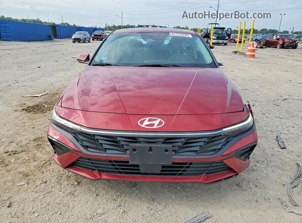 KMHLS4DG1RU763569 2024 HYUNDAI ELANTRA Red Widok z przodu