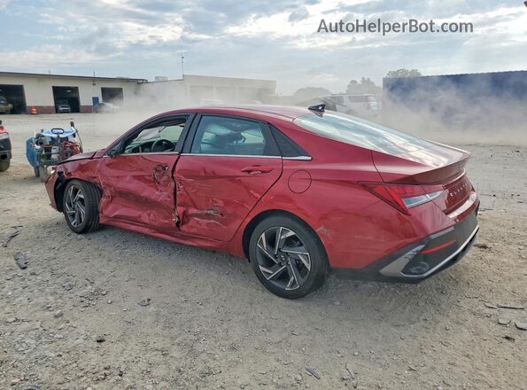 KMHLS4DG1RU763569 2024 HYUNDAI ELANTRA Red Tył lewy