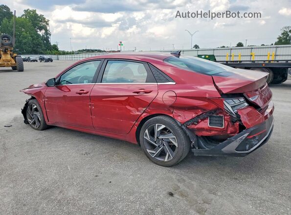 KMHLS4DG1RU766715 2024 HYUNDAI ELANTRA Красный Задняя левая четверть