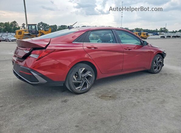 KMHLS4DG1RU766715 2024 HYUNDAI ELANTRA Красный Задняя правая четверть