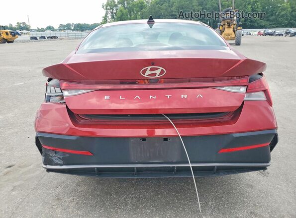 KMHLS4DG1RU766715 2024 HYUNDAI ELANTRA Красный Вид сзади