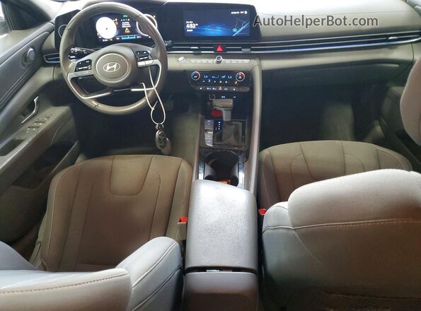 KMHLS4DG1RU766715 2024 HYUNDAI ELANTRA Красный Вид панели приборов