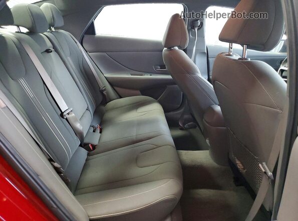 KMHLS4DG1RU766715 2024 HYUNDAI ELANTRA Красный Вид задних сидений