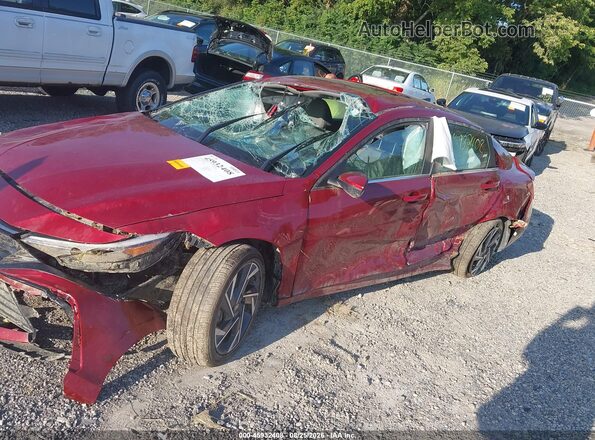 KMHLS4DG1RU772515 2024 HYUNDAI ELANTRA Красный Вид спереди
