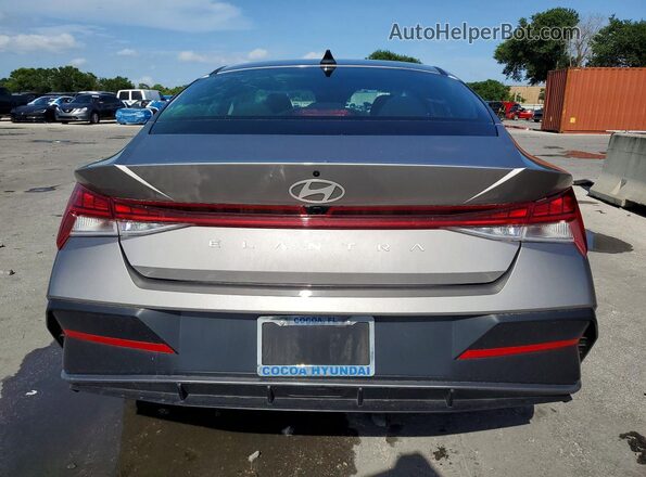 KMHLS4DG1RU805254 2024 HYUNDAI ELANTRA Gray უკანა ხედი