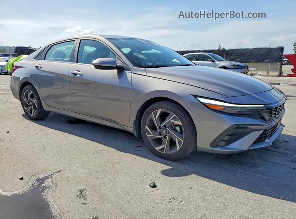 KMHLS4DG1RU805254 2024 HYUNDAI ELANTRA Gray წინა მარჯვენა