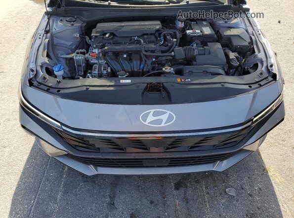 KMHLS4DG1RU805254 2024 HYUNDAI ELANTRA Gray უკანა სალონის ხედი