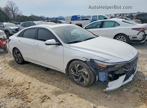 KMHLS4DG1RU807022 2024 HYUNDAI ELANTRA White Front right