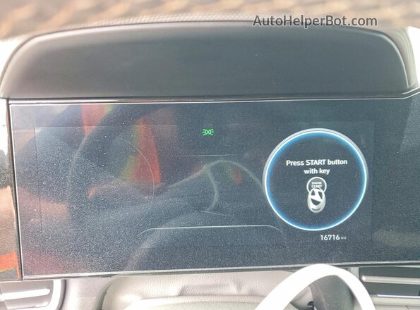 KMHLS4DG1RU807022 2024 HYUNDAI ELANTRA White Instrument cluster view