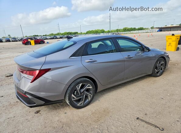 KMHLS4DG1SU001185 2025 HYUNDAI ELANTRA Gray Trasero derecho