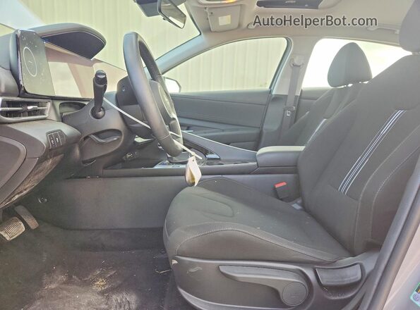 KMHLS4DG1SU001185 2025 HYUNDAI ELANTRA Gray Vista interior delantera