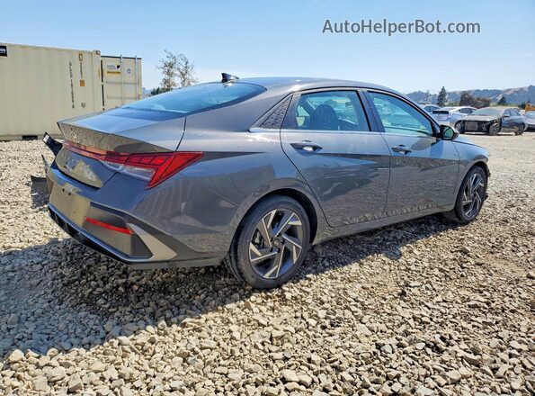 KMHLS4DG1SU007181 2025 HYUNDAI ELANTRA Gray Trasero derecho