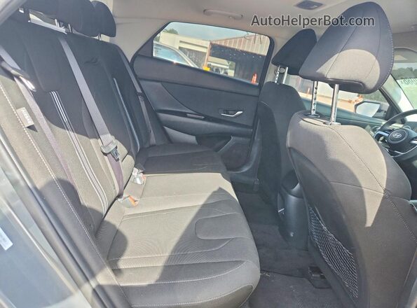KMHLS4DG1SU018763 2025 HYUNDAI ELANTRA Gray Հետևի նստատեղերի տեսք