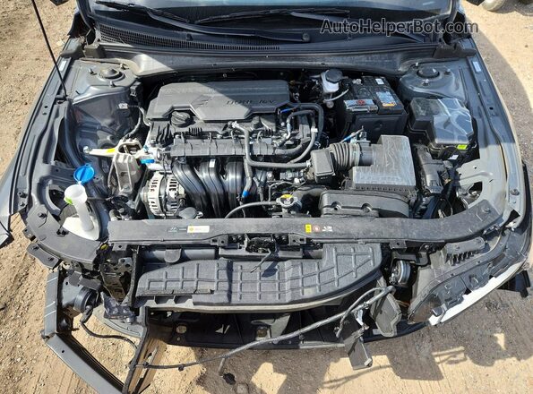 KMHLS4DG1SU018763 2025 HYUNDAI ELANTRA Gray Սալոնի հետևի տեսք