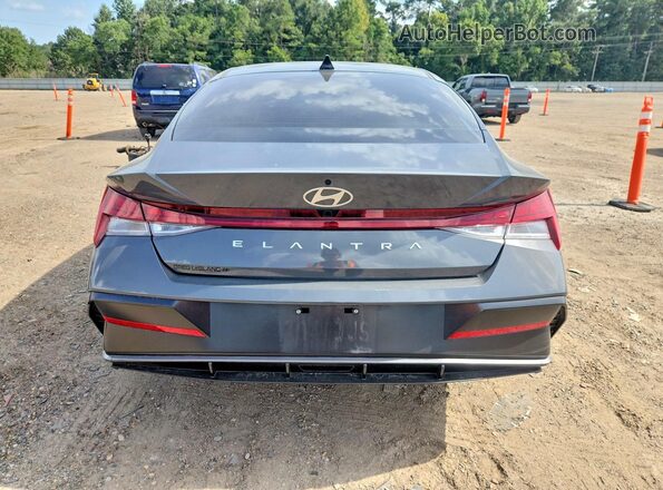 KMHLS4DG1SU018763 2025 HYUNDAI ELANTRA Gray Հետևի տեսք