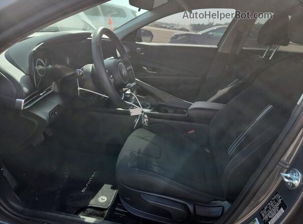 KMHLS4DG1SU018763 2025 HYUNDAI ELANTRA Gray Սալոնի դիմացի տեսք