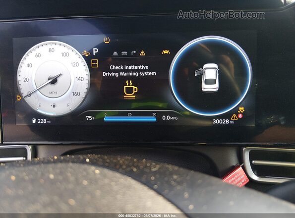 KMHLS4DG1SU039550 2025 HYUNDAI ELANTRA Silver Հետևի նստատեղերի տեսք